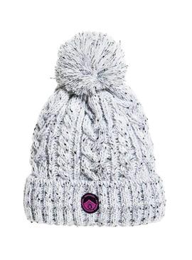 Gorro Superdry Gracie Gris Mujer