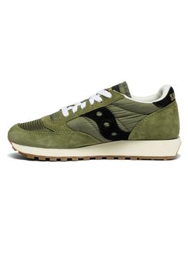 Zapatillas Saucony Jazz Original Oliva Para Mujer