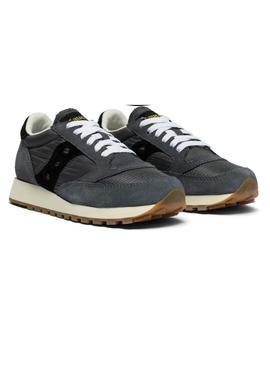 Zapatilla Saucony Jazz Original Vintage Gris Mujer