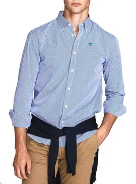 Camisa North Sails Regular Azul Hombre