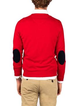 Jersey El Ganso Pico Coderas Rojo Hombre