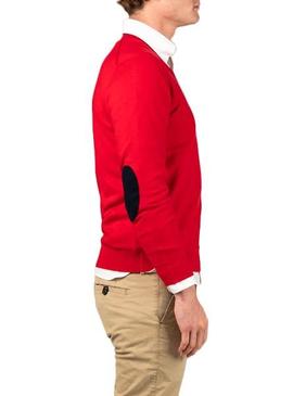 Jersey El Ganso Pico Coderas Rojo Hombre