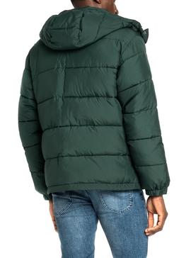 Chaqueta Lee Puffer Verde Hombre 