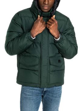 Chaqueta Lee Puffer Verde Hombre 