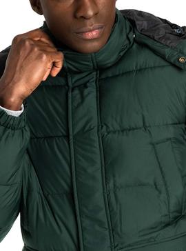 Chaqueta Lee Puffer Verde Hombre 