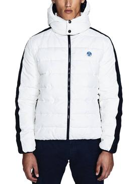 Chaqueta Norht Sails Santander Blanca Hombre