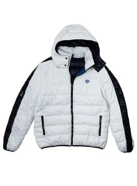 Chaqueta Norht Sails Santander Blanca Hombre