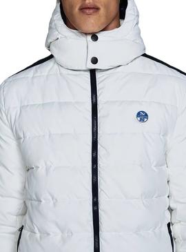 Chaqueta Norht Sails Santander Blanca Hombre