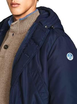 Parka North Sails Cardiff Azul Marino Hombre