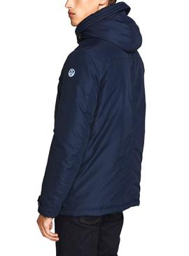 Parka North Sails Cardiff Azul Marino para Hombre