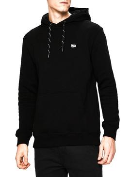 Sudadera Lee Hoodie Negra Hombre 