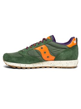 Zapatillas Saucony Jazz Original Verde Naranja 