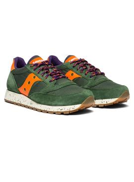 Zapatillas Saucony Jazz Original Verde Naranja 