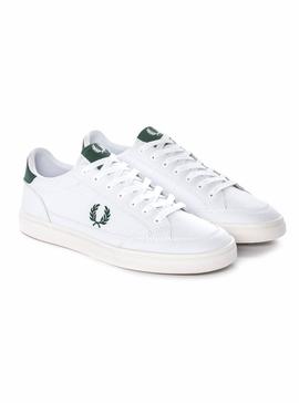 Zapatillas Fred Perry Deuce Piel Blanco Hombre