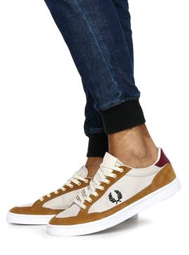 Zapatillas Fred Perry Deuce Mesh Tapioca Hombre