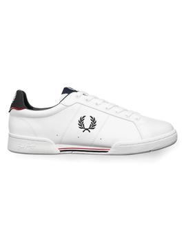 Zapatillas Fred Perry B722 Blanco Marino Hombre