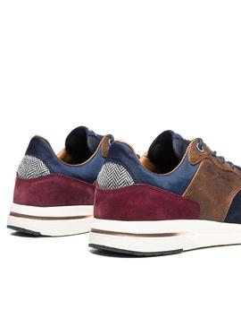 Zapatillas Pepe Jeans Jayker Mix Marino Hombre