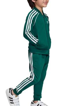 Chandal Adidas Superstar Verde Niño