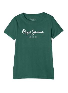 Camiseta Pepe Jeans Art Verde Niño