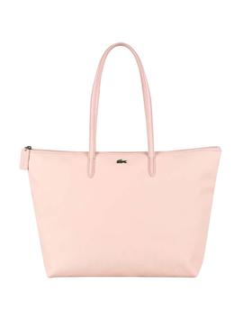 Bolso Lacoste Tote Rosa Mujer