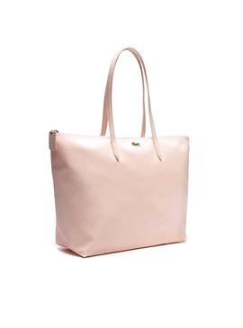 Bolso Lacoste Tote Rosa Mujer