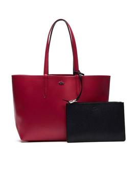 Bolso Lacoste Shopping Reversible Fucsia Mujer