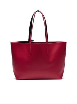 Bolso Lacoste Shopping Reversible Fucsia Mujer