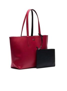 Bolso Lacoste Shopping Reversible Fucsia Mujer