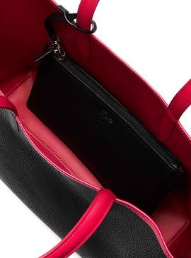 Bolso Lacoste Shopping Reversible Fucsia Mujer