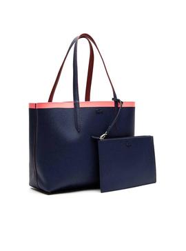 Bolso Lacoste Anna Colorband Rosa Mujer