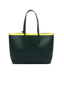 Bolso Lacoste Anna Colorband Verde Mujer