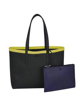 Bolso Lacoste Anna Colorband Verde Mujer