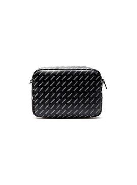 Bolso Lacoste Monografico Negro Mujer