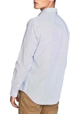 Camisa North Sails Topos Azul Hombre