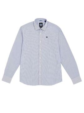 Camisa North Sails Topos Azul Hombre