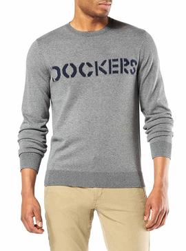 Jersey Dockers Plaited Gris Hombre