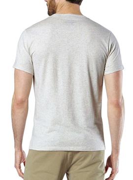 Camiseta Dockers Alpha Gris Hombre