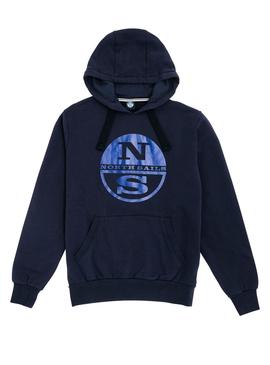 Sudadera North Sails Graphic Azul Hombre