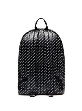 Mochila Lacoste Monografica Negro Hombre