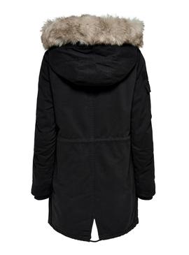 Parka Only May Negro Mujer