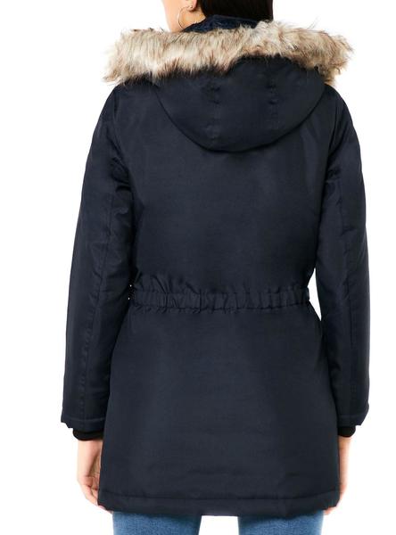 PARKA DE MUJER CAMILLY AZUL MARINO - MUJER