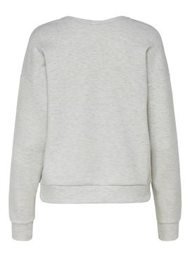 Sudadera Only Livy Gris Mujer