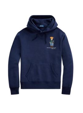 Sudadera Polo Ralph Lauren Bear Marino