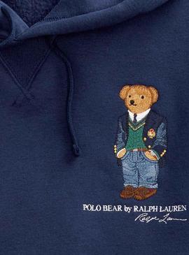 Sudadera Polo Ralph Lauren Bear Marino