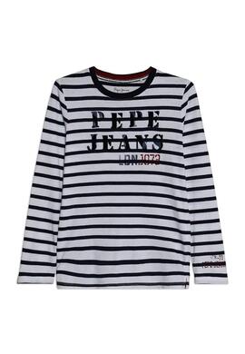 Camiseta Pepe Jeans Renny Blanco Niño