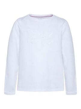 Camiseta Pepe Jeans Marice Blanco Niña