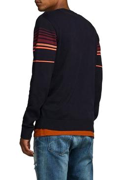 Jersey Jack and Jones Peak Azul Hombre