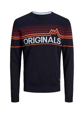 Jersey Jack and Jones Peak Azul Hombre