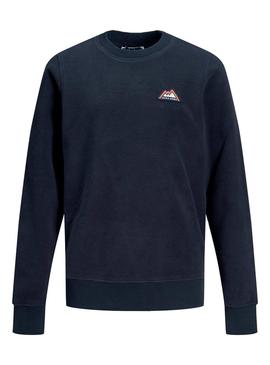 Sudadera Jack and Jones North Marino Niño