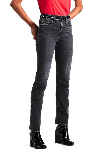 Pantalon Vaquero Levis 724 Straight Grey